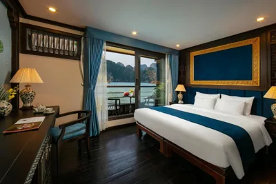 Suite with Balcony — Nostalgia Halong Cruise